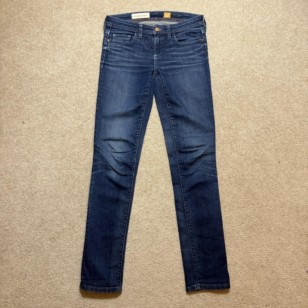 Pilcro And‎ The Letterpress Jeans Womens 27 Blue Mid Rise Skinny Anthropologie